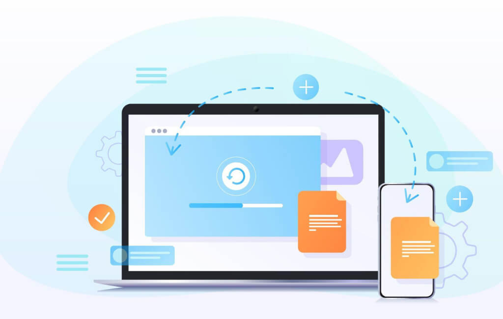 Illustration of web and mobile content | On-Page SEO issues