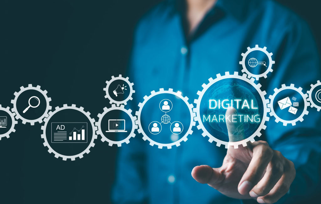 Digital marketing icon | Ecommerce marketing strategies