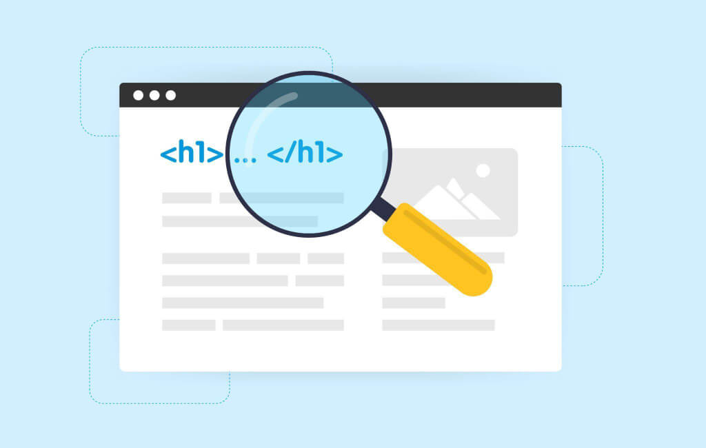 Headings of a website illustration | On-Page SEO issues