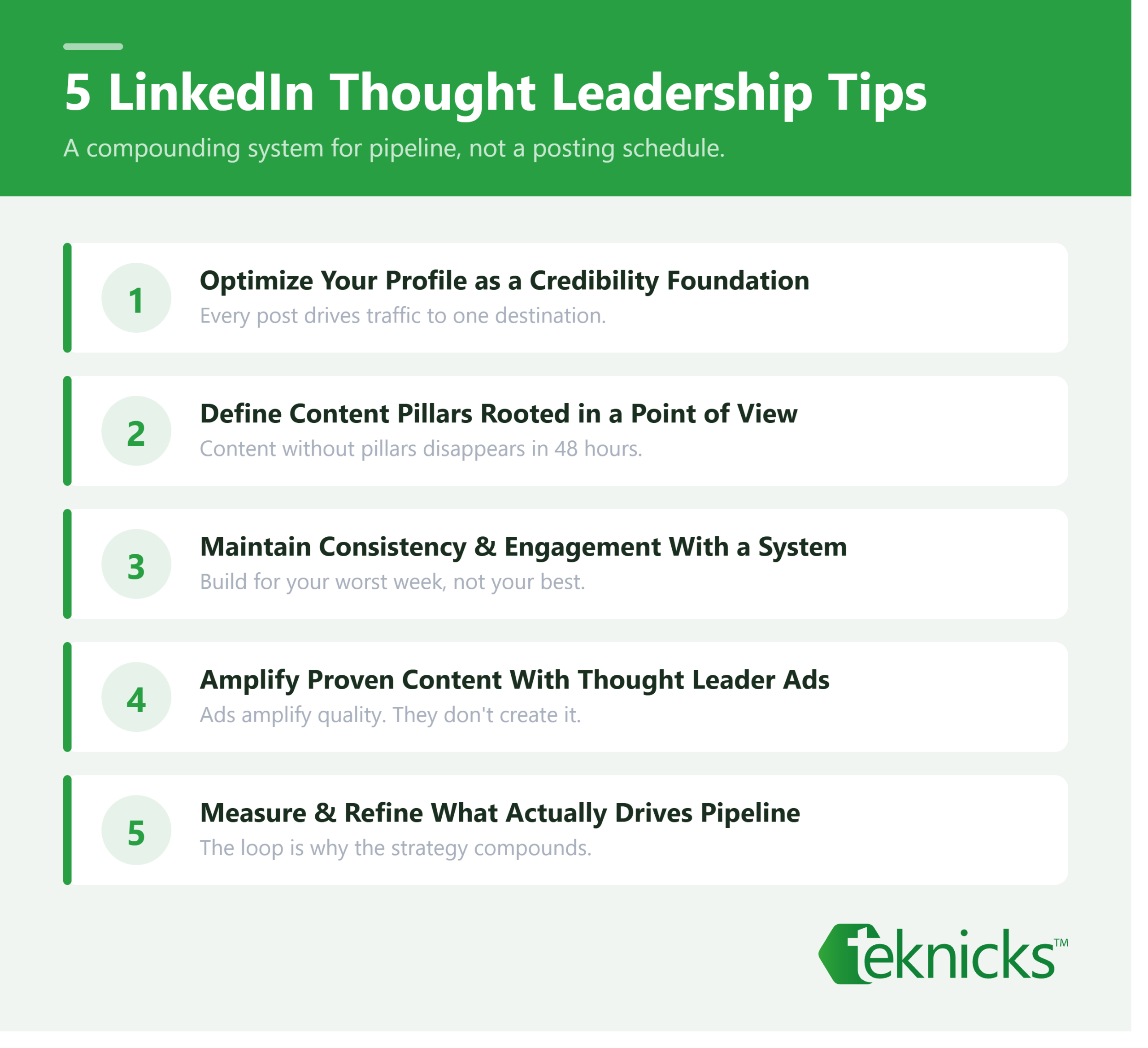5 Tips to Optimize Your LinkedIn Thought Leadership Strategy