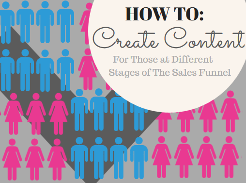 Content Creation | Create Content For Buyers At Different Stages Of The Funnel