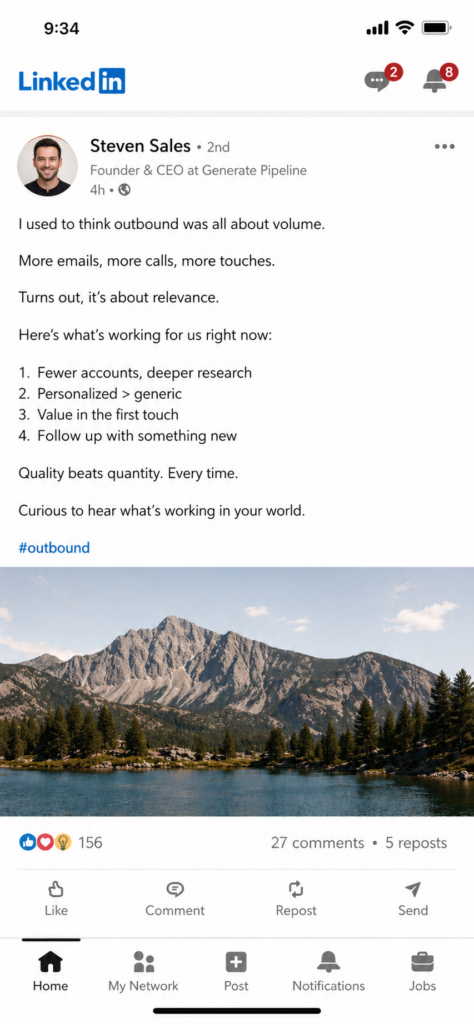 LinkedIn Thought Leadership