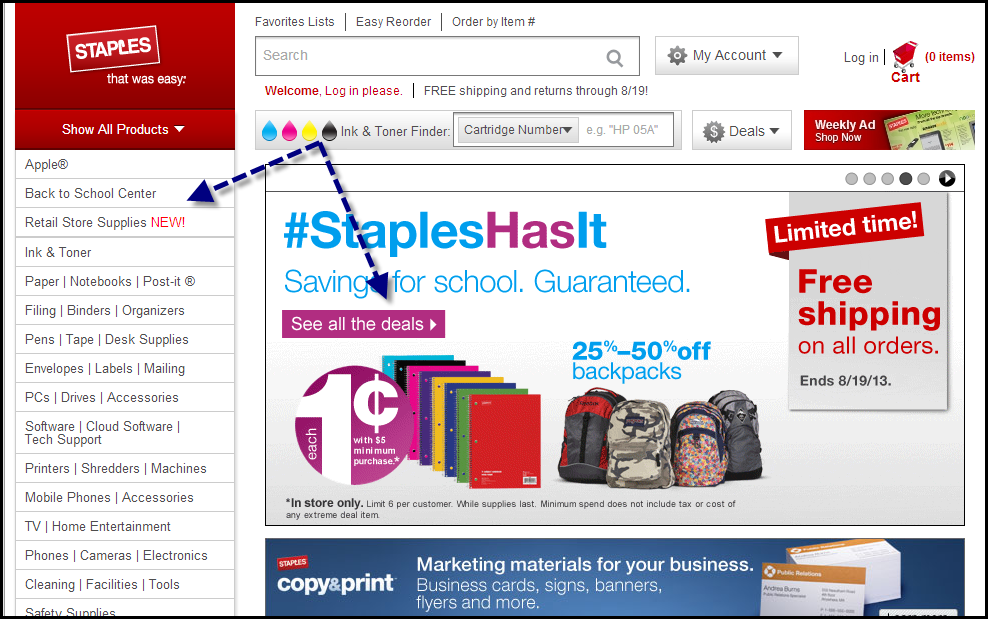 Staples | A How To Guide: Measuring Calls-To-Action with Google Analytics