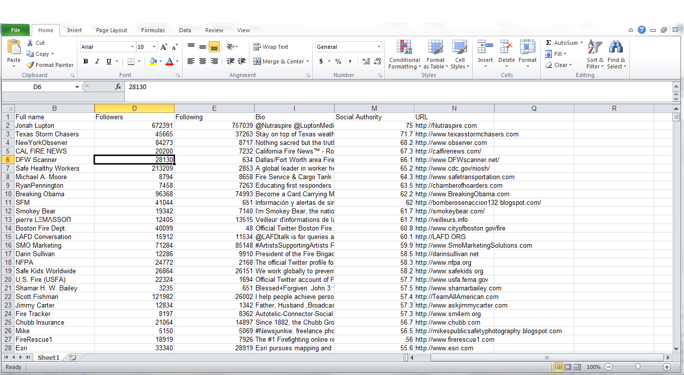 Excel Doc | Link Building Strategy 