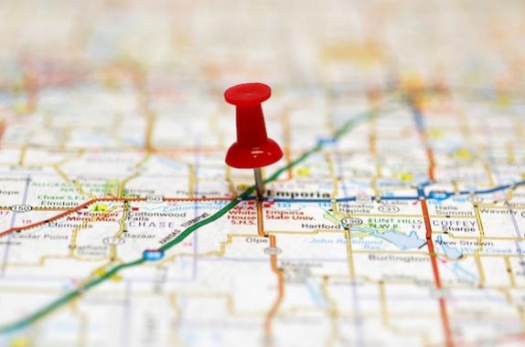 Hypertargeting PPC - Pin on a map 