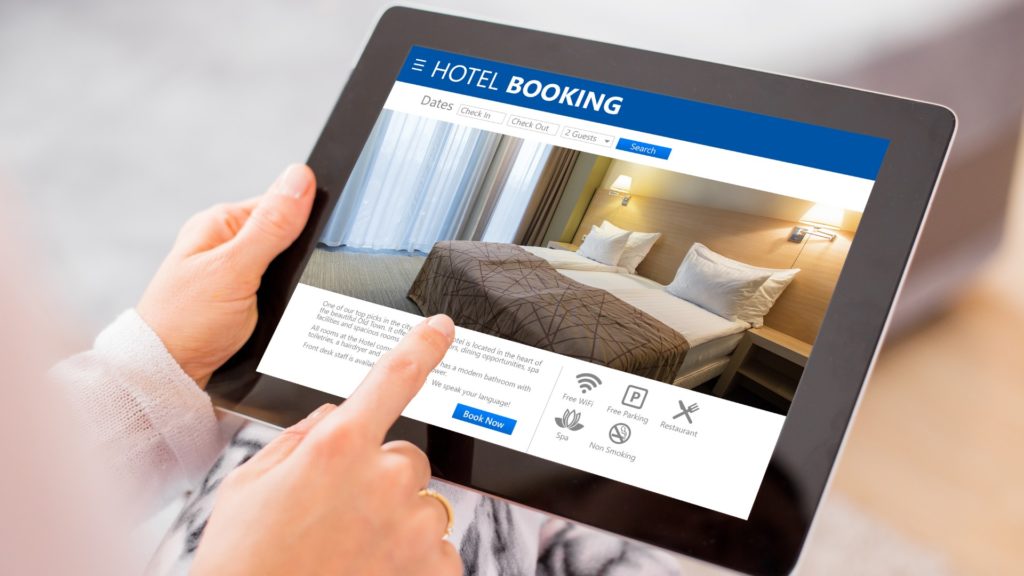 Booking a Hotel on a Tablet | North Star Metrics Align With the Job You Must Do | Teknicks
